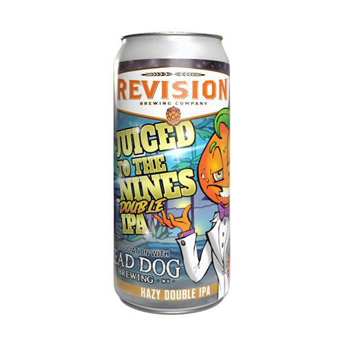 リヴィジョン / ジュースド・トゥ・ザ・ナインズ (Hazy DIPA) 473ml缶 [Revision Brewing / Juiced To The Nines]
