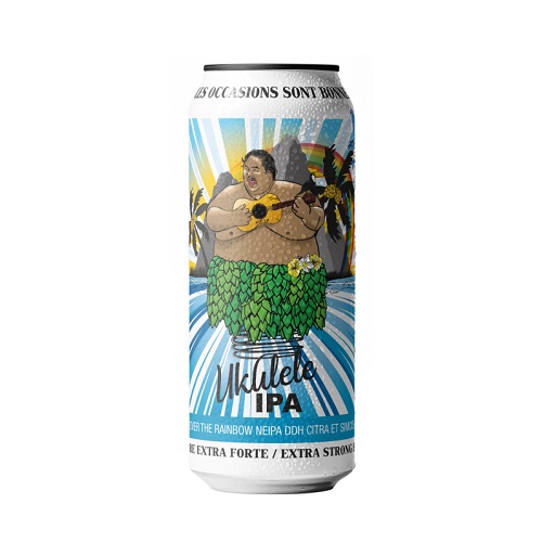 ラガビエール / ウクレレIPA : オーバーザレインボー (DDH NE DIPA) 473ml缶 [Lagabi&egrave;re / Ukulele IPA : Over the Rainbow]