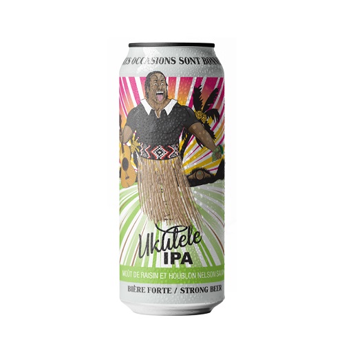 ラガビエール / ウクレレIPA : グレープ & ネルソンソーヴィン (NE IPA) 473ml缶 [Lagabi&egrave;re / Ukulele IPA : Mo&ucirc;t de Raisin Blanc et Houblon Nelson Sauvin]
