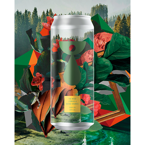 ティーンネイジブルーイング / ザ・ウィード (ヨモギ & ダイダイ オレンジ) (Sour IPA) 500ml缶 [Teenage Brewing / The Weed (Yomogi & Daidai Orange)]