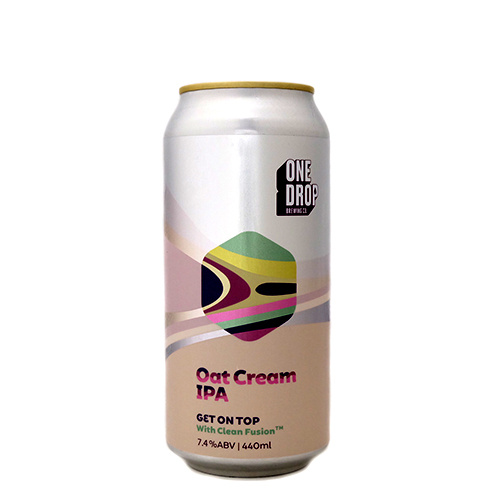 ワンドロップ / ゲットオントップ (Oatcream IPA with Clean Fusion) 440ml缶 [One Drop Brewing / Get on Top]