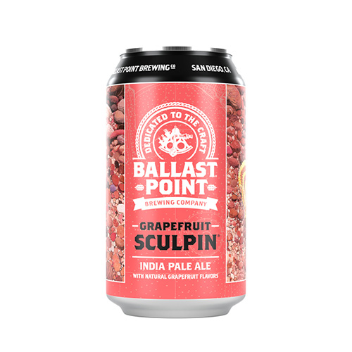 バラストポイント / グレープフルーツ・スカルピン (West Coast IPA w/Grapefruit) 330ml缶 [Ballast Point Brewing / Grapefruit Sculpin]