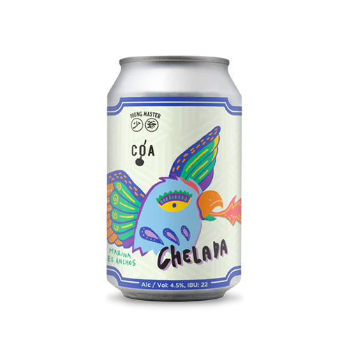 ヤングマスター / チェラーダ (Lager with Sea Salt, Lime and Ancho Chillies) 330ml缶 [Young Master Brewery 少爺啤酒廠 / Chelada]