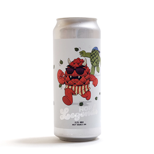 (再入荷) ウエストコーストブルーイング / ホップ・レジェンズ (Hazy Double IPA) 510ml缶 [West Coast Brewing / Hop Legends]