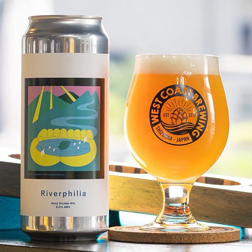 ウエストコーストブルーイング / リバーフィリア (Hazy Double IPA) 510ml缶 [West Coast Brewing / Riverphilia]