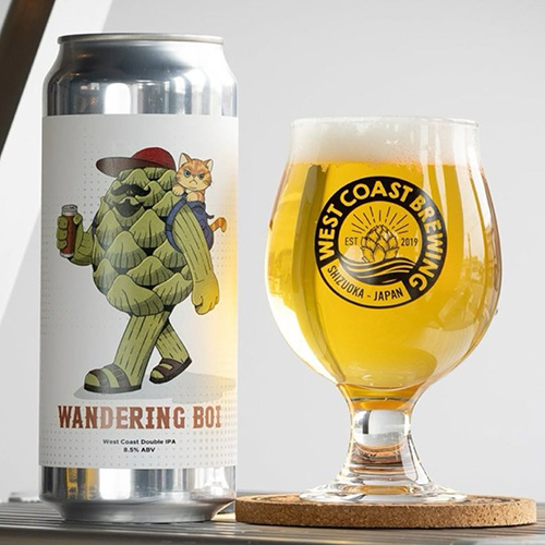 ウエストコーストブルーイング / ワンダリング・ボーイ (West Coast Double IPA) 510ml缶 [West Coast Brewing / Wandering Boi]