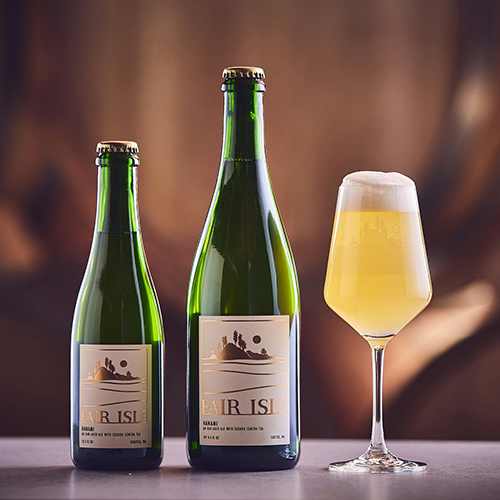 フェアアイル / 花見 (Oak-aged Ale with Sakura Sencha Tea) 375ml瓶 [Fair Isle Brewing / Hanami]