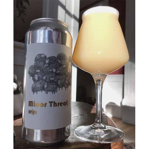 バーバーブリューハウス / マイナースレット (New England IPA) 473ml缶 [Baa Baa Brewhouse / Minor Threat]