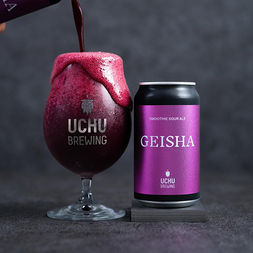 うちゅうブルーイング / ゲイシャ (Smoothie Sour Ale) 350ml缶 [UCHU BREWING / GEISHA]