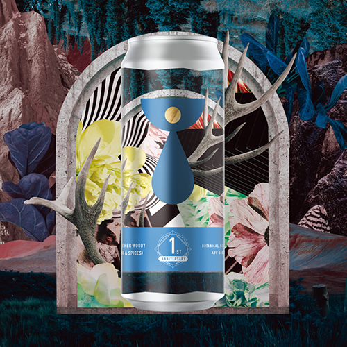ティーンネイジブルーイング / マイブラザーウッディー (シダー & スパイス) 1周年 (Botanical Sour Ale) 500ml缶 [Teenage Brewing / My Brother Woody (Cedar & Spices) 1st Anniversary]