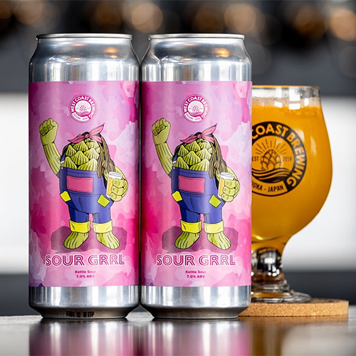 ウエストコーストブルーイング / サワー・ガール (Kettle Sour) 510ml缶 [West Coast Brewing / Sour Grrl]