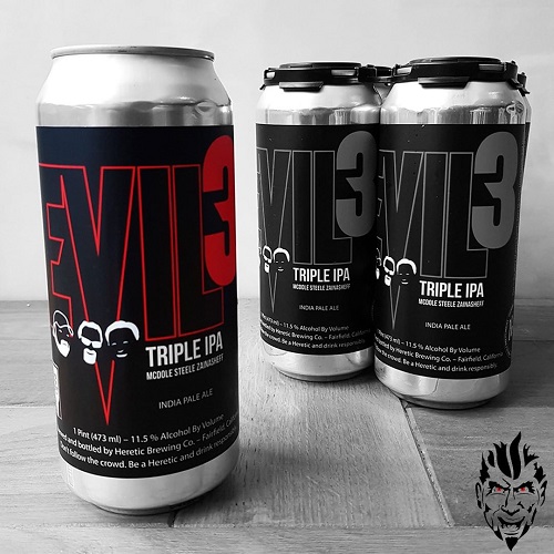 ヘレティック / イーヴル 3 (West Coast Triple IPA) 473ml缶 [Heretic Brewing / Evil 3]