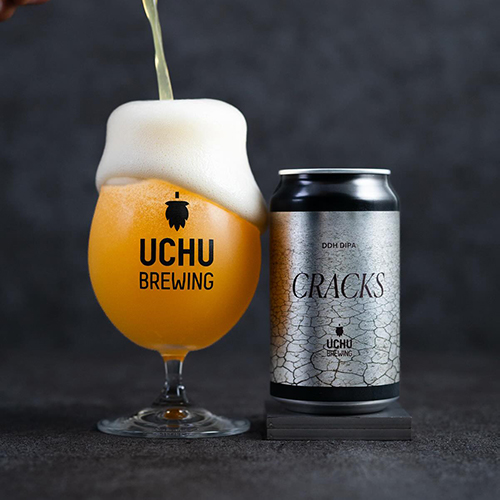 うちゅうブルーイング / クラックス (DDH DIPA) 350ml缶 [UCHU BREWING / CRACKS]