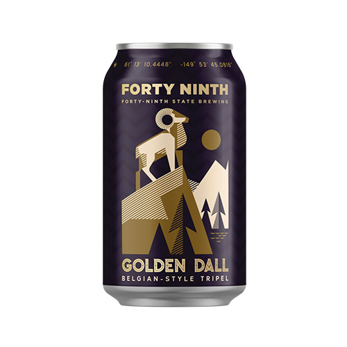 フォーティーナインス・ステート / ゴールデン・ドール (Belgian Style Tripel) 355ml缶 [49th State Brewing / Golden Dall]