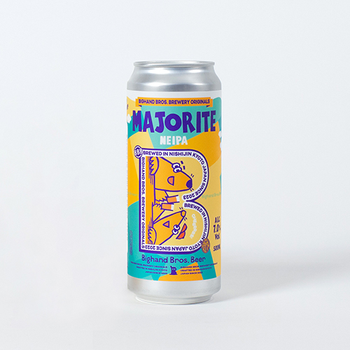 ビッグハンドブロス / マジョライト (メイジャー柘榴石) (New England IPA) 500ml缶 [Bighand Bros. Beer / Majorite]