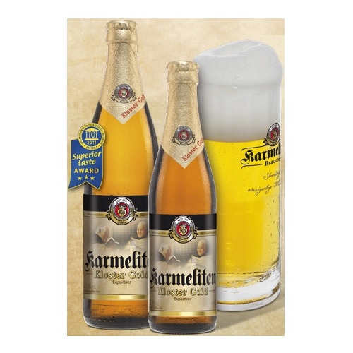 カーメリテン / クロスターゴールド (Export / Mu&uuml;nchener Helles) 500ml瓶/20本 [Karmeliten / Kloster Gold]