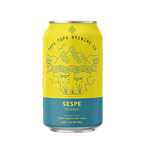 トパトパ / セスペ (Dry Hopped Pilsner) 355ml缶 [Topa Topa Brewing / Sespe]