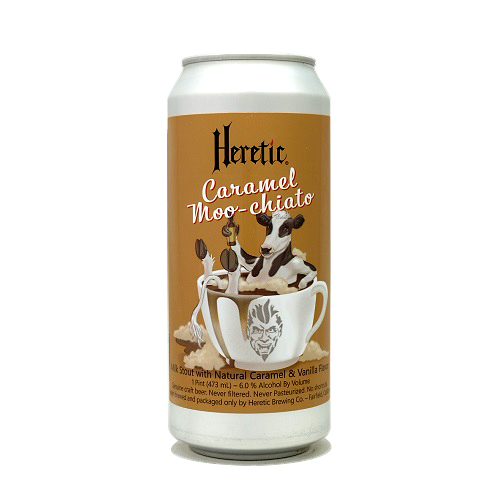 ヘレティック / カラメル モキアート (Milk Stout) 473ml缶 [Heretic Brewing / Caramel Moo-chiato]