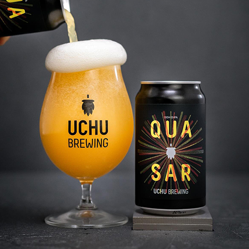 うちゅうブルーイング / クエーサー (DDH DIPA) 350ml缶 [UCHU BREWING / QUASAR]