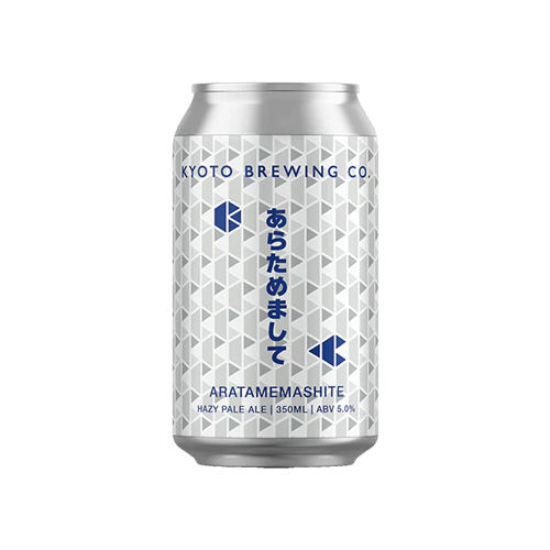 京都醸造 / あらためまして HAZY PALE ALE編 (KBC特別記念醸造) 350ml缶 [Kyoto Brewing Co. / ARATAMEMASHITE - HAZY PALE ALE]