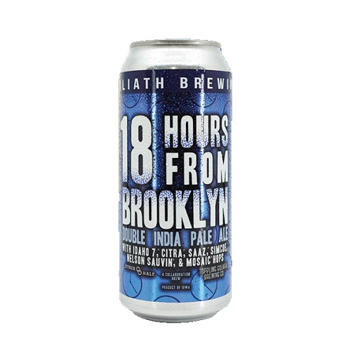 トップリングゴライアス x アザーハーフ / エイティーン アワーズ フロム ブルックリン (Double IPA) 473ml缶 [Toppling Goliath x Other Half / 18 Hours From Brooklyn]