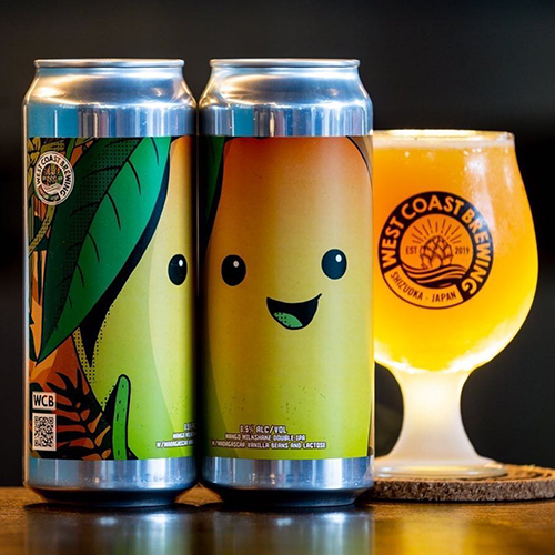ウエストコーストブルーイング / マンゴー フルーツ モンスター (Mango Milkshake Double IPA) 500ml缶 [West Coast Brewing / Mango Fruit Monster]