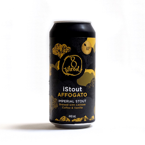 エイトワイヤード / アイ・スタウト・アフォガート (Imperial Stout w/Lactose, Coffee, & Vanilla) 440ml缶 [8 Wired Brewing / iStout Affogato]