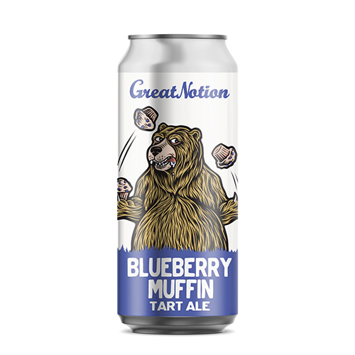 グレートノーション / ブルーベリーマフィン (Tart Ale with Blueberry) 473ml缶 [Great Notion / Blueberry Muffin]