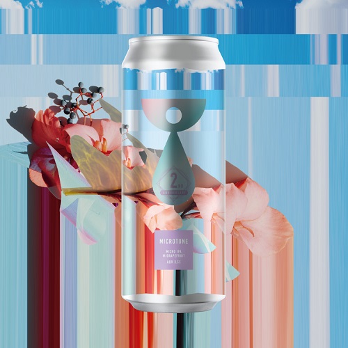 ティーンネイジブルーイング / マイクロトーン (Micro NE IPA W/ Grapefruit) 500ml缶 [Teenage Brewing / Microtone]
