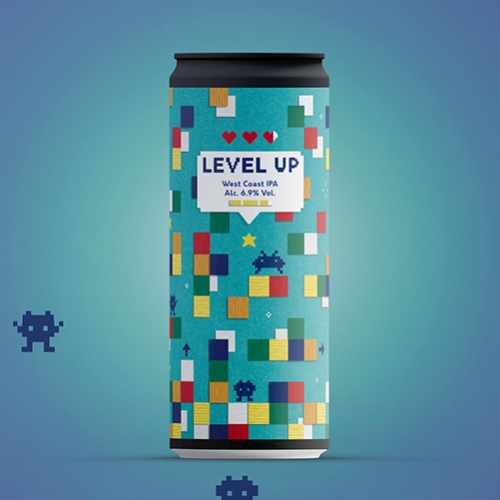 ビリフィーチョ・ウォー x レベルビア / レベルアップ (West Coast IPA) 330ml缶 [Birrificio WAR x Level Beer / Level Up]