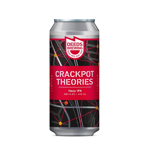 ディーズブルーイング / クラックポットセオリーズ (Hazy IPA) 440ml缶 [Deeds Brewing / Crackpot Theories]