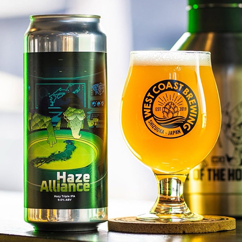 ウエストコーストブルーイング / ヘイズ・アライアンス (Hazy Triple IPA) 510ml缶 [West Coast Brewing / Haze Alliance]