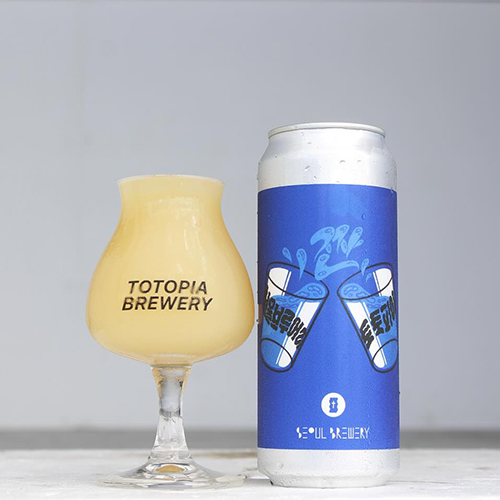 トートピアブルワリー x ソウルブルワリー / チャンフィリア (乾杯愛好症) (TDH Hazy IPA) 500ml缶 [Totopia Brewery x Seoul Brewery / Zzanphilia]