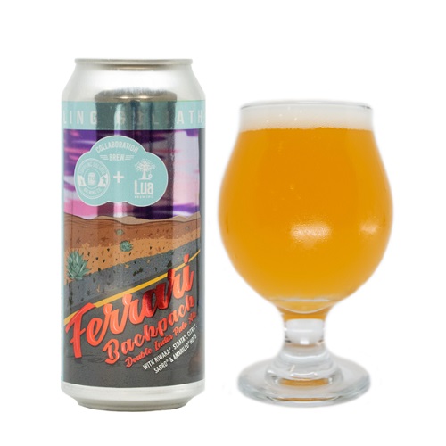 トップリングゴライアス × ルア ブルーイング / フェラーリ バックパック 473ml缶 [Toppling Goliath × Lua Brewing / Ferrari Backpack DIPA]