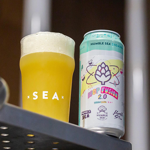 ハンブルシー / ホップフュージョン 2.0 (Hop Fused Foggy Double IPA) 473ml缶 [Humble Sea Brewing Co. / Hop Fusion 2.0]