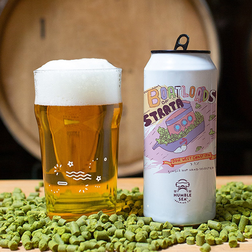 ハンブルシー / ボートローズ・オブ・ストラータ (DDH West Coast IPA) 473ml缶 [Humble Sea Brewing Co. / Boatloads of Strata]