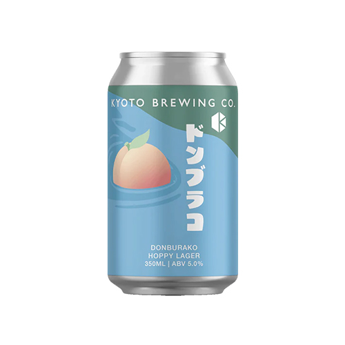 京都醸造 / ドンブラコ ラガー (Hoppy Lager) 350ml缶 [Kyoto Brewing Co. / DONBURAKO LAGER]