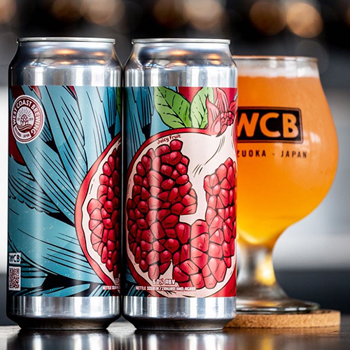 ウエストコーストブルーイング / ジューシーフルーツ (Kettle Sour w/Zakuro and Agave) 500ml缶 [West Coast Brewing / Juicy Fruit]