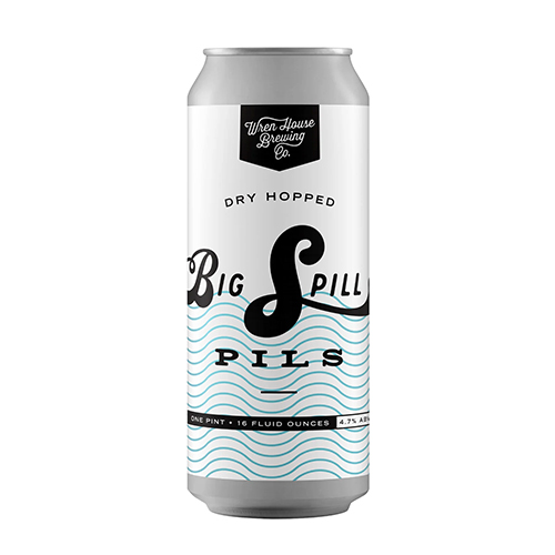 レンハウス / ビッグ・スピル・ピルス (Dry-Hopped Pilsner) 473ml缶 [Wren House Brewing / Big Spill Pils]