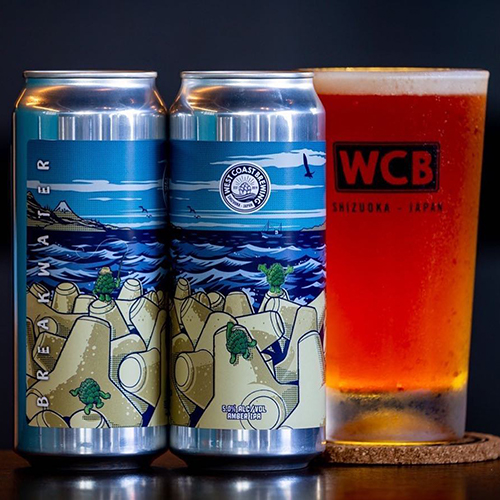 ウエストコーストブルーイング / ブレイク ウォーター (Amber IPA) 500ml缶 [West Coast Brewing / Break Water]