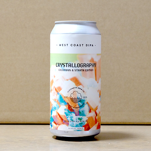 クラウドウォーター / クリスタログラフィー: コロンバス & ストラータエディション (West Coast Double IPA) 440ml缶 [Cloudwater / Crystallography: Columbus & Strata Edition]