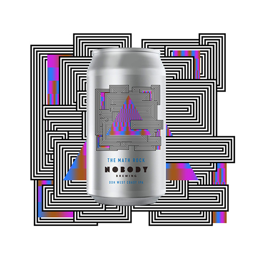 ノーバディー・ブルーイング / ザ・マスロック (DDH West Coast IPA) 350ml缶 [Nobody Brewing / The Math Rock]