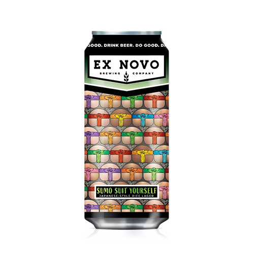エクス・ノヴォ / スモウ・スート・ユアセルフ (Japanese Rice Lager with White Tea) 473ml缶 [Ex Novo Brewing Company / Sumo Suit Yourself]