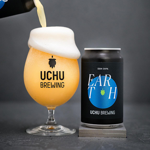 うちゅうブルーイング / アース  (DDH DIPA) 350ml缶 [UCHU BREWING / EARTH]