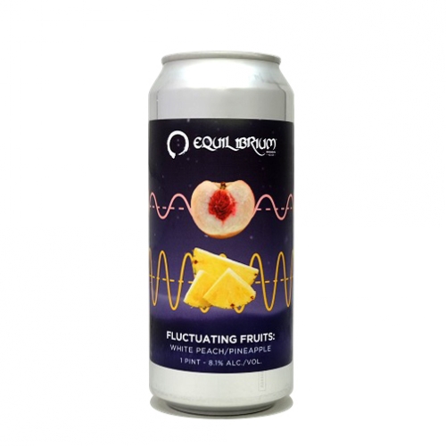 イクイリブリウム / フラクチュエイティングフルーツ: ホワイトピーチ & パイナップル 473ml缶 [Equilibrium / Fluctuating Fruits: White Peach & Pineapple]