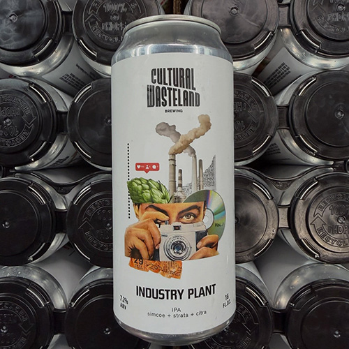 (空輸) カルチュラル・ウェイストランド / インダストリー・プラント (Hazy IPA) 473ml缶 [Cultural Wasteland Brewing / Industry Plant]