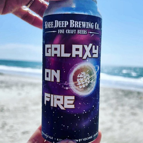 ニーディープ / ギャラクシーオンファイアー (West Coast IPA) 473ml缶 [Knee Deep / Galaxy on Fire]