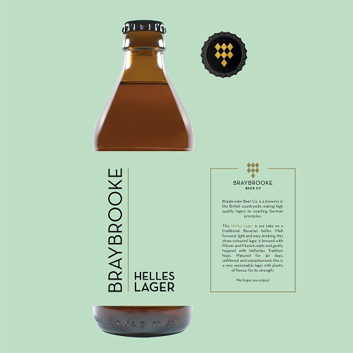 ブレイブルック / ヘレスラガー 330ml瓶 [Braybrooke Beer Co / Helles Lager]