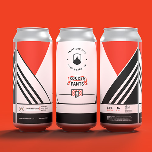 アンビシャスエールズ / サッカーパンツ (DDH Hazy DIPA) 473ml缶 [Ambitious Ales / Soccer Pants]