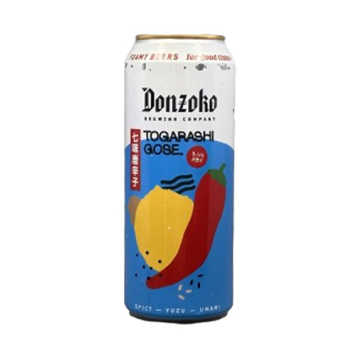ドンゾコ / 唐辛子ゴーゼ (Gose with Chili Pepper) 500ml缶 [Donzoko Brewing Company / Togarashi Gose]